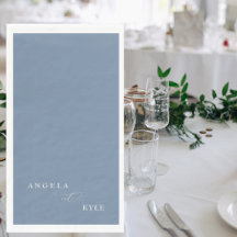 Elegant Anpassningsbar Periwinkle Bröllop