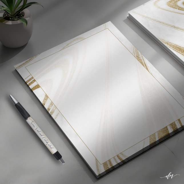 Elegant anställd-erkännande brevhuvud (Premium stationery designed for polished business communication and professional presentation.)