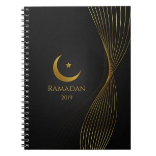 Elegant anteckningsbok för Ramadan händelsePlanner