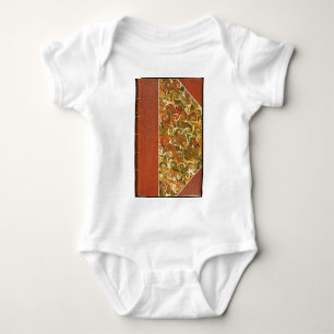 Elegant Antique Bok, Ornate Swirl Mönster Tee Shirt