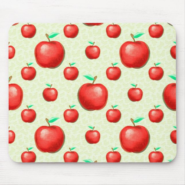 Elegant Apples Mönster Honeycomb Background | Musmatta (Framsidan)