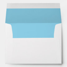 Elegant Aqua Blue Lining