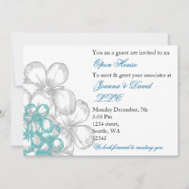 elegant aqua Corporate Party-inbjudan Inbjudningar