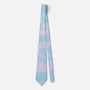 Elegant aqua linjer med liten abstrakt slips