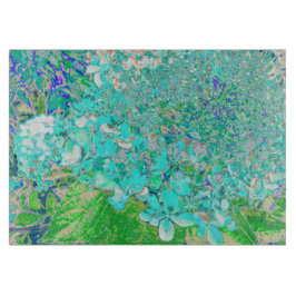 Elegant Aqua och Grönt Limelight Hydrangea Detail