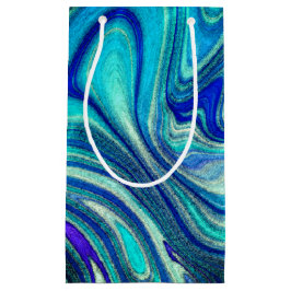 Elegant Aquamarine Paua Rainbow Snäcka Inspired