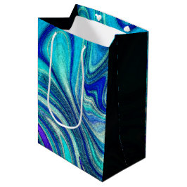Elegant Aquamarine Paua Rainbow Snäcka Inspired