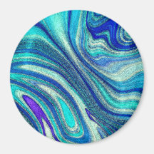Elegant Aquamarine Paua Rainbow Snäcka Inspired