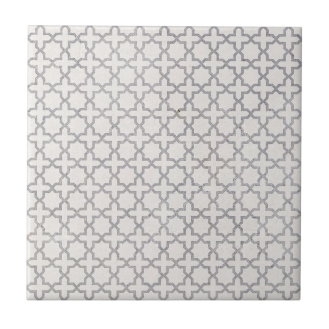 Elegant arabesk ornamentik kakelplatta (Framsidan)
