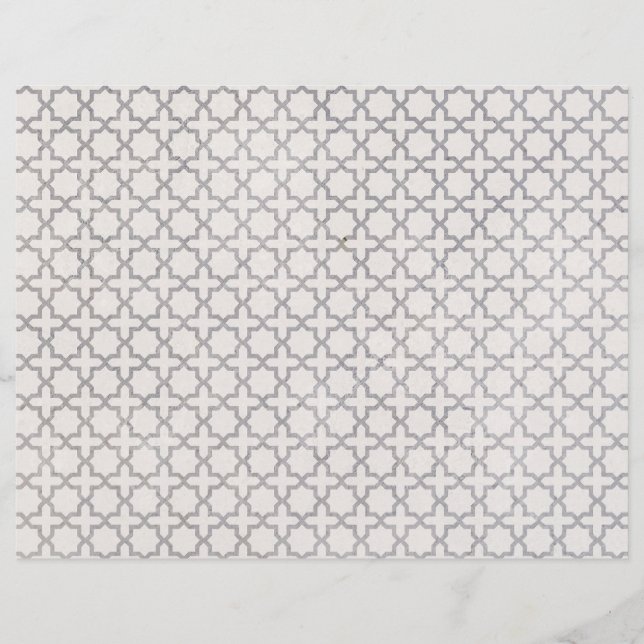 Elegant arabesk ornamentik reklamblad (Framsidan)