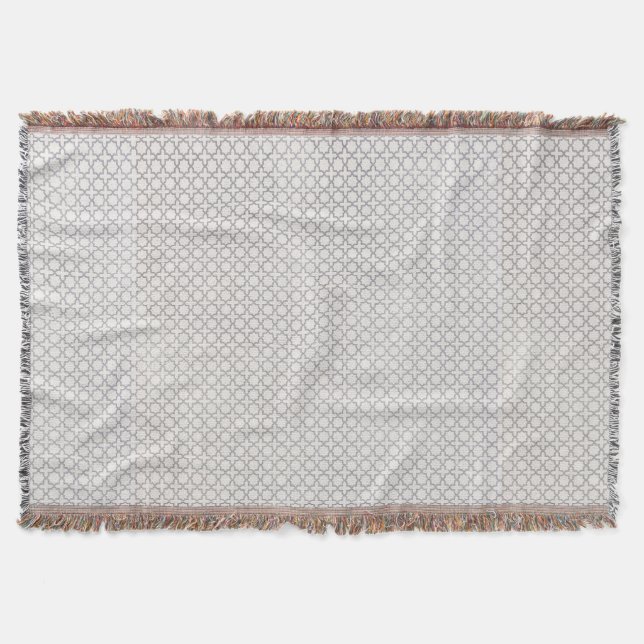 Elegant arabeskornamentik filt (Framsidan)