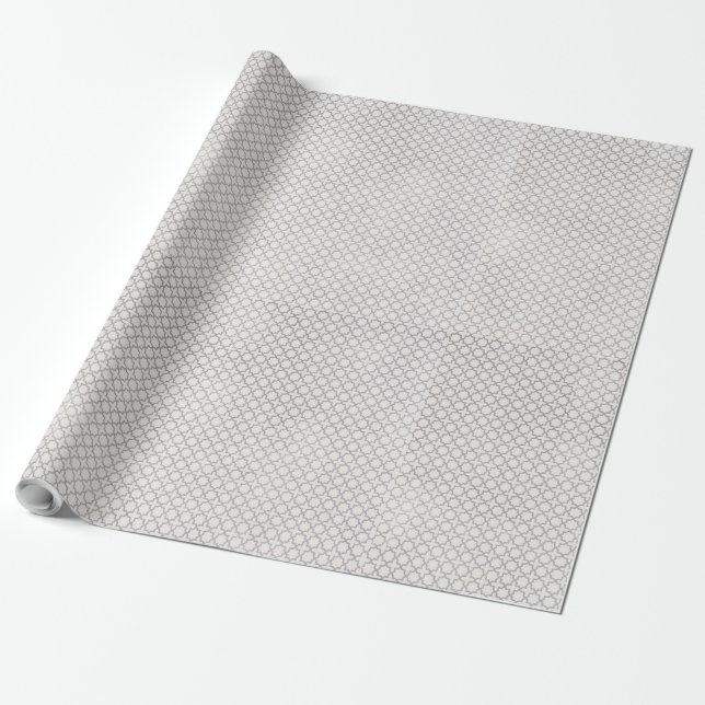 Elegant arabeskornamentik presentpapper (Utrullad)
