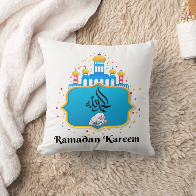 Elegant arabisk kalligrafi Ramadan-önskningar Kudde (Filt)
