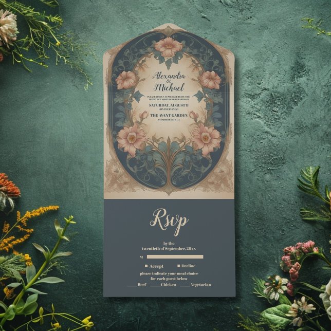 Elegant Arch Art nouveau Bröllop (Skapare uppladdad)