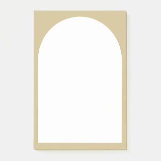 Elegant Arch Sticky Notes Post-it Block