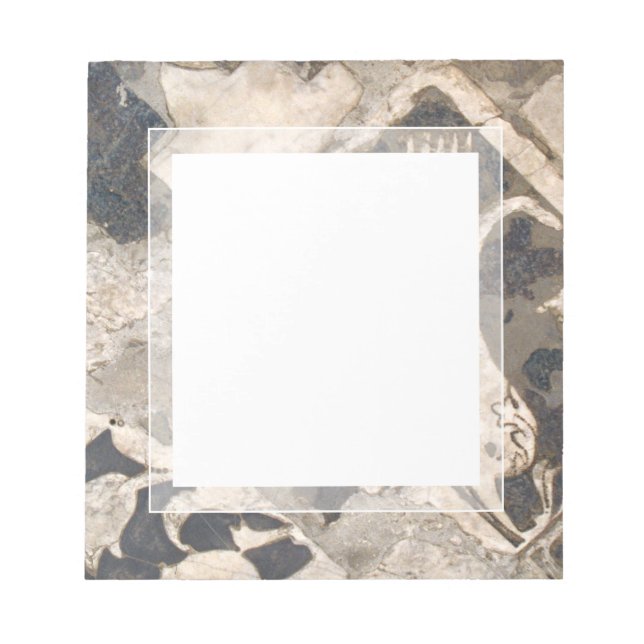 Elegant Architectural Antique Italy Marble Anteckningsblock (Framsida)