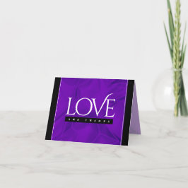 Elegant-årsdagen för Bröllop, Silke, Firande Tack Kort