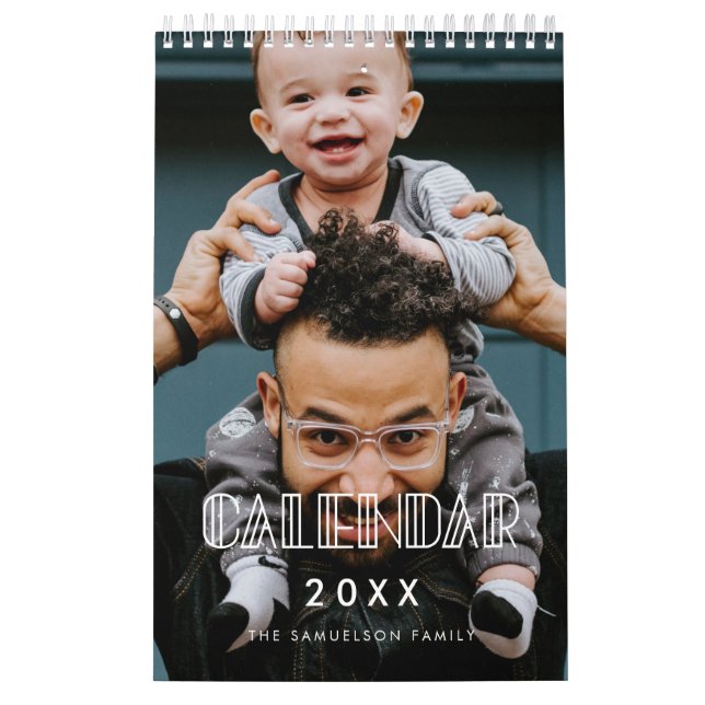 Elegant art deco 2023-foto kalender (Omslag)