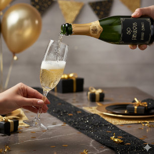 Elegant Art Deco 50 och fantastisk födelsedag