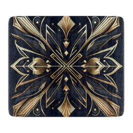 Elegant Art Deco Guld Mandala