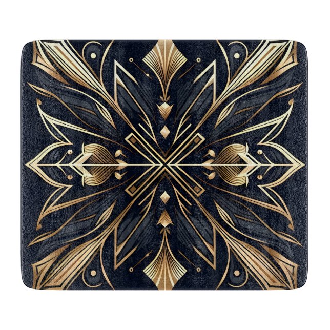 Elegant Art Deco Guld Mandala (Framsidan)