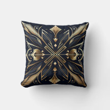 Elegant Art Deco Guld Mandala