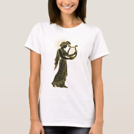 Elegant Art Deco Panther - Ström och nåd T Shirt