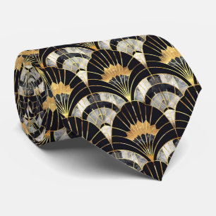 Elegant art deco tiled mönster slips