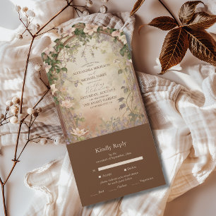 Elegant Art nouveau Bröllop