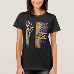 Elegant Art nouveau - Konstruktion för flödesrader T Shirt