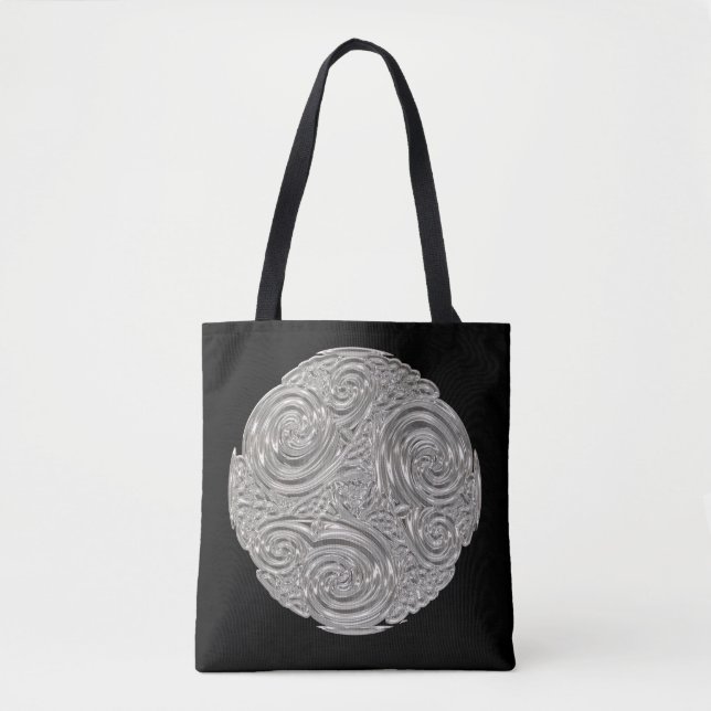 Elegant art nouveau silver tygkasse (Framsida)