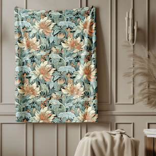 Elegant Arts & Crafts William Morris Inspired Fleecefilt