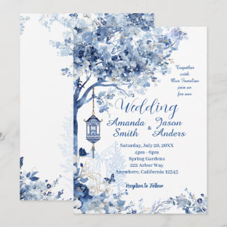 Elegant asiatiskt inspirerat bröllopsinbjudan med  inbjudningar