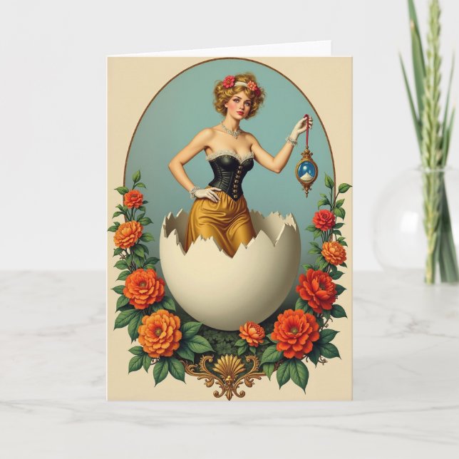 Elegant Återfödelse Fantasy Art-kort Kort (Framsida)