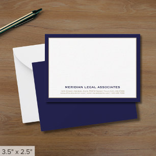 Elegant Attorney Note-kort Anteckningskort