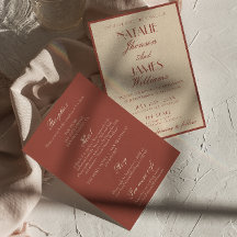 Elegant Auburn Koppar Gammalt Pengar Allt-i-ett Br