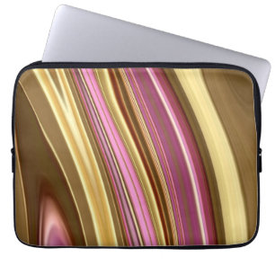 elegant av abstrakt, återgivning av digitalvätske- laptop fodral