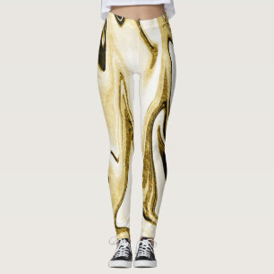 elegant av abstrakt, återgivning av digitalvätske- leggings