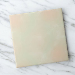 Elegant av Abstrakten  för vattenfärg i grönt Kakelplatta