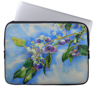Elegant av blåbärsfärgning laptop sleeve