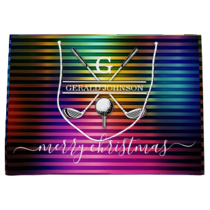 Elegant av färgstark Anpassningsbar Golf Monogram