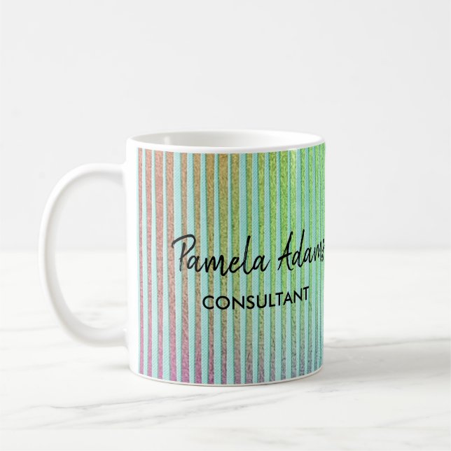 Elegant av folie kaffemugg (Vänster)