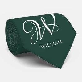 Elegant av första Personligen Emerald Monogram Slips