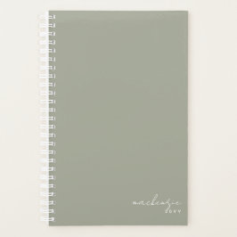 Elegant av Grönt enkel minimalistisk Personlig
