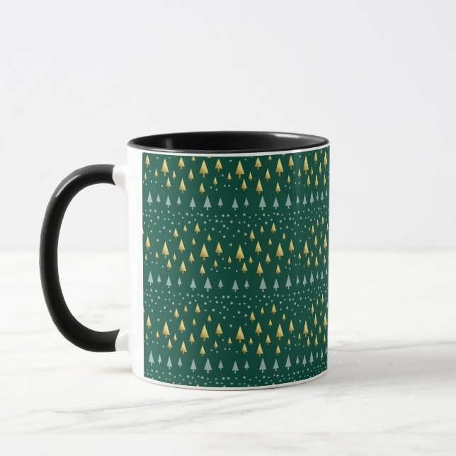 Elegant av julklapp mugg (Vänster)