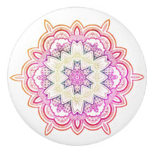 Elegant av keramiska knop