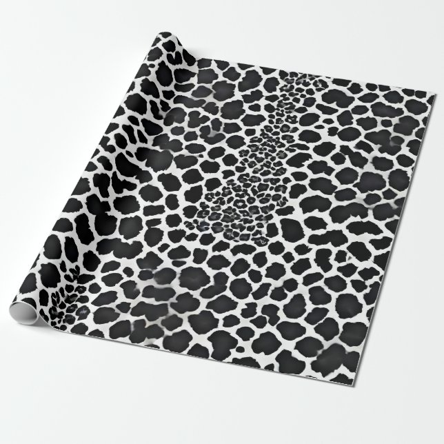 Elegant av lyxleksaksmodellen i Modern Leopard Presentpapper (Utrullad)