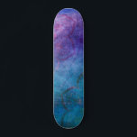 Elegant av turkos och Grönt Lotus Flower Mini Skateboard Bräda 18,5 Cm<br><div class="desc">Turkos,  Aqua Blue och Grönt Elegant Lotus Flower Foil Mönster. Blommönstret är symboliskt för andlig-buddismen.</div>
