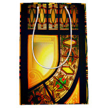 Elegant av Victorian nedfläckad glass door