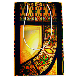 Elegant av Victorian nedfläckad glass door
